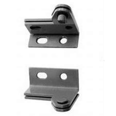 Best Hinges Left Hand Floor Mounted Wardrobe Pivot Set # 350167 Satin Chrome Finish 34026DLH